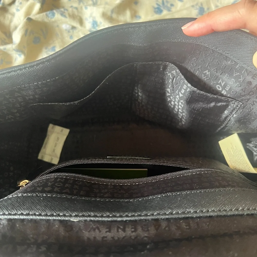 kate spade Black Structured Top-Handle Satchel